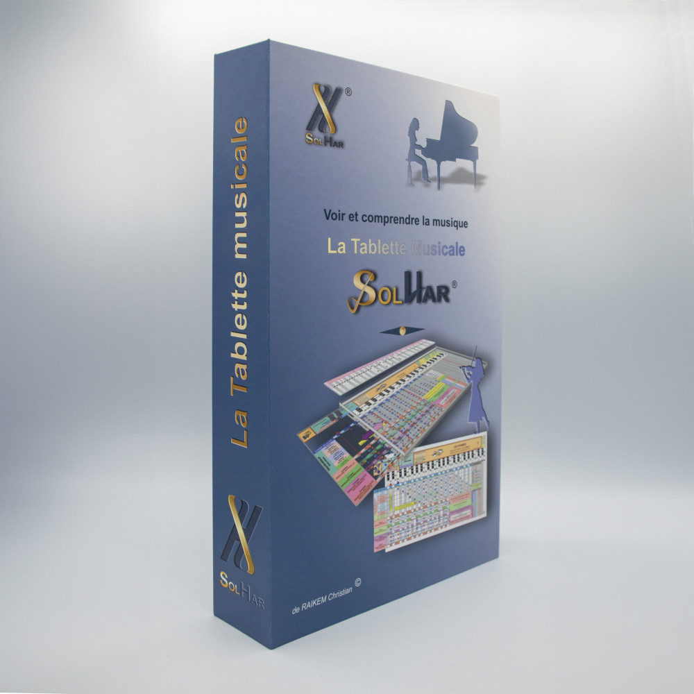 La théorie musicale compréhensible et amusante grâce à la tablette musicale SolHar